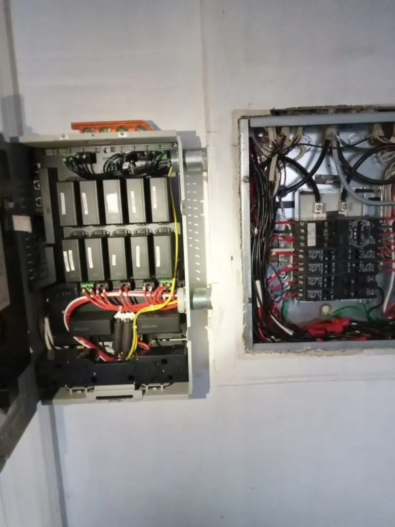 Electrical panel upgrade completed for Ring Doorbell Installation in Farmerville